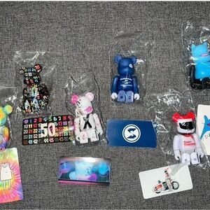Complete Bearbrick Series 50 Set With Secrets Variants And Cards